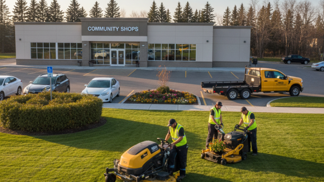 Commercial property maintenance in Edmonton and surrounding areas